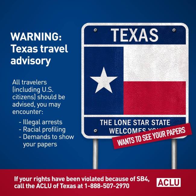 travel advisory for dallas texas